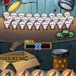 ナメコ収穫しようと思い見てみると、一面白くてビックリした❗❗(´Д` )